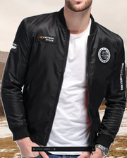 Casual Stand Collar Bomber Jacket