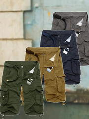 Men's Multi-pocket Casual Shorts