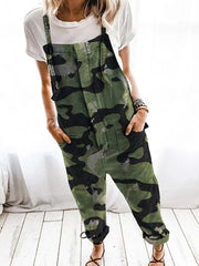 Neocozy Ladies Casual Printed Siamese Overalls