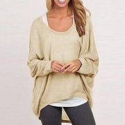 Casual 8 Colours Bat Sleeve Loose Sweater