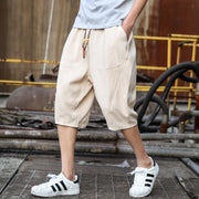 Men's Summer Fashion Loose Linen Shorts