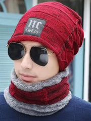 Fashion Men‘S Knitted One-Piece Hat