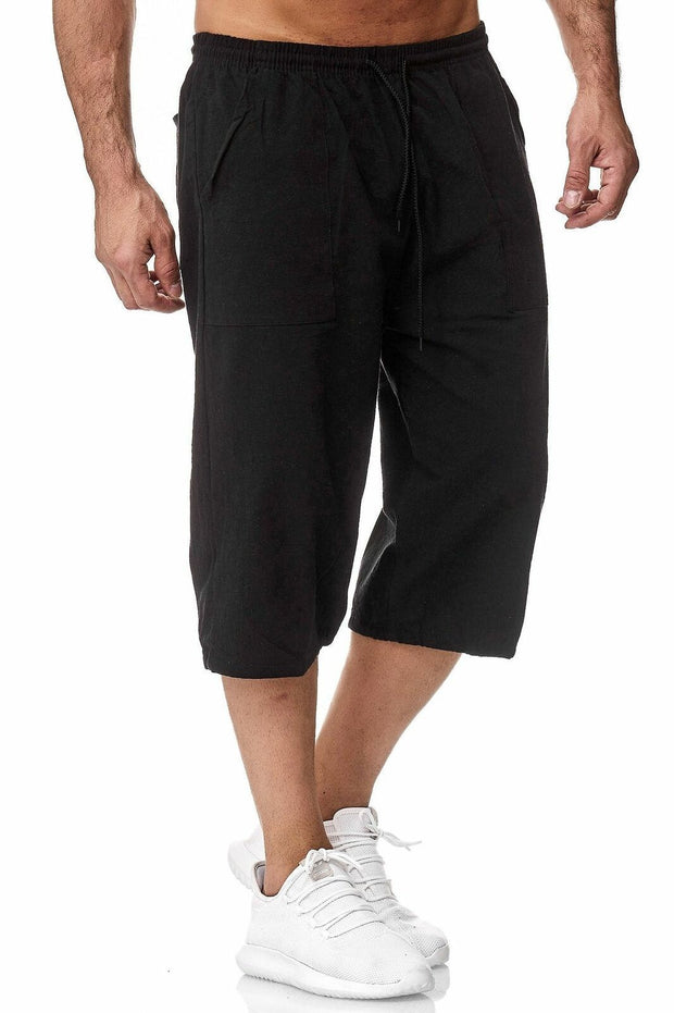 Men's Casual Cotton Linen Shorts