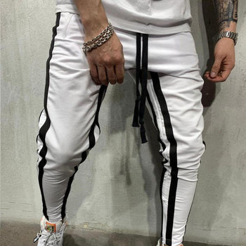 Men's Solid Color Sports Trousers