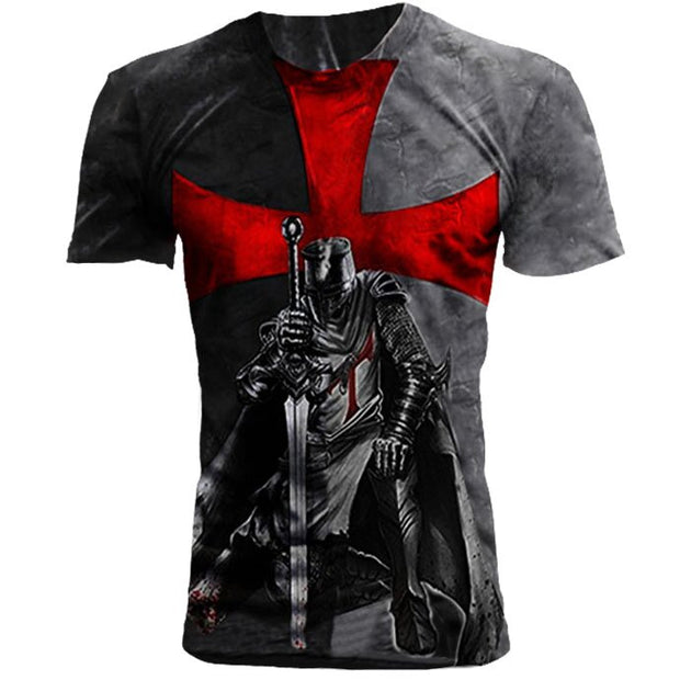 Printed casual short sleeve t-shirt