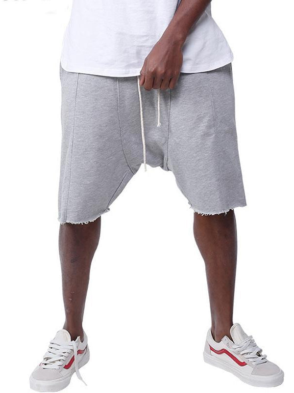 Men's Casual Pure Cotton Wool Ring Shorts