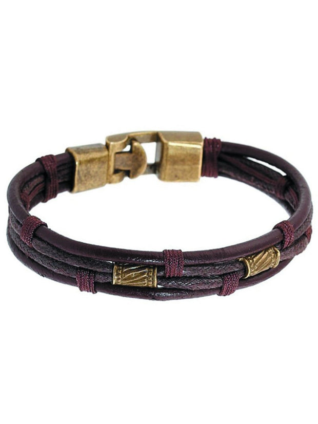 Men's Multilayer Antique Rope Bracelet