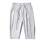 Men's Simple Ethnic Casual Linen Loose Shorts