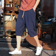 Men's Summer Fashion Loose Linen Shorts