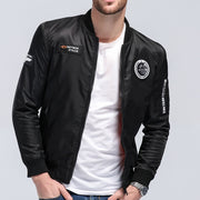 Casual Stand Collar Bomber Jacket