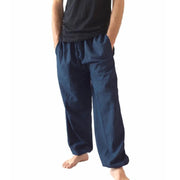 Men's Cotton Bulletless Woven Elastic Pants