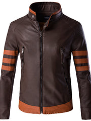 Fashion MenS Leather Jacket