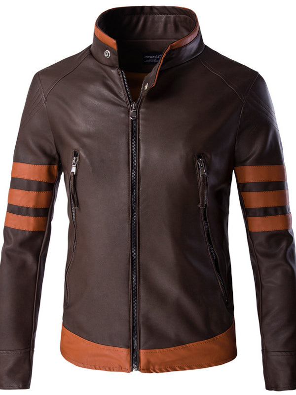 Fashion MenS Leather Jacket