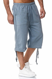 Men's Casual Cotton Linen Shorts