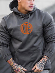 Mens Sports Fitness Hooded Sweatshirt