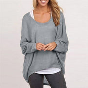 Casual 8 Colours Bat Sleeve Loose Sweater