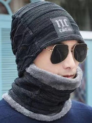 Fashion Men‘S Knitted One-Piece Hat