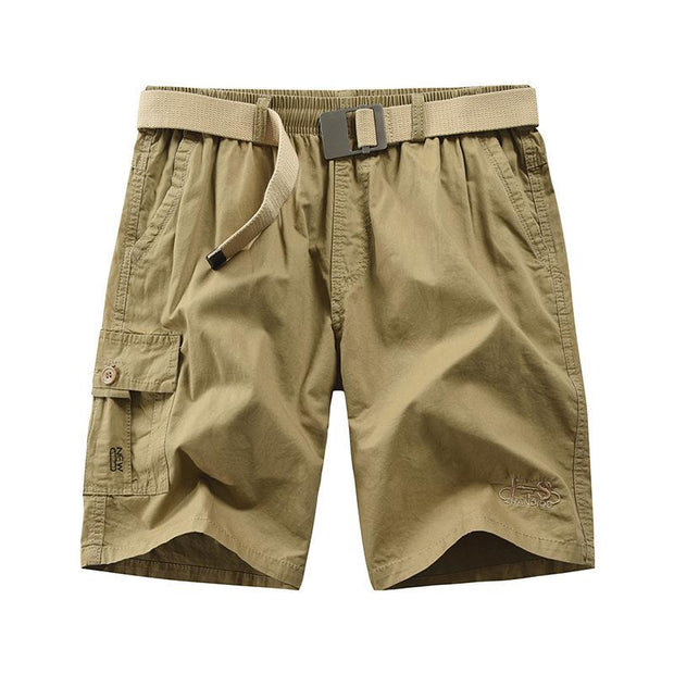 Men's Casual Lace-up Five-point Tooling Shorts